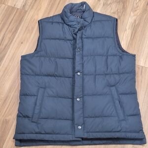 GAP Size Large Blue Puffer Vest New With Tags